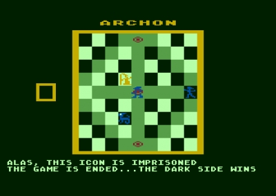 Screen ze hry Archon: The Light and the Dark