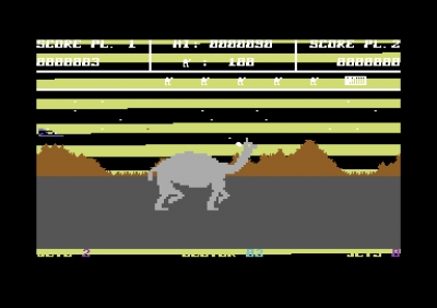 Screen ze hry Attack of the Mutant Camels