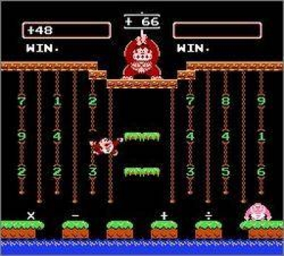 Screen ze hry Donkey Kong Jr.