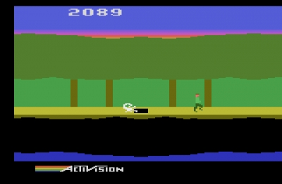 Screen ze hry Pitfall II: Lost Caverns