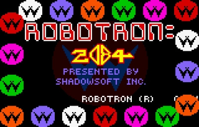 Screen ze hry Robotron: 2084