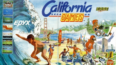 Artwork ke he California Games