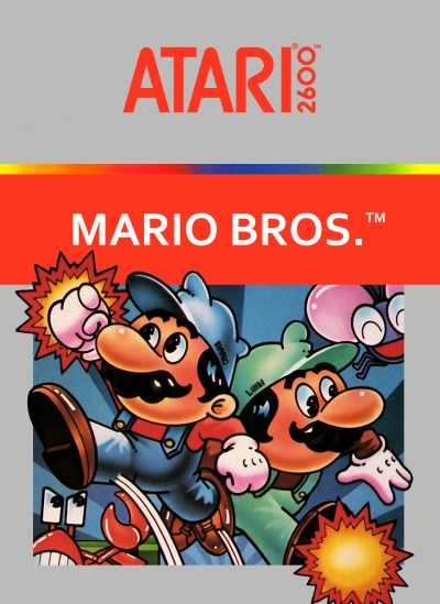 Obal hry Mario Bros.