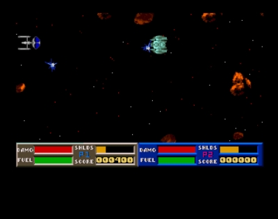 Screen ze hry Space War