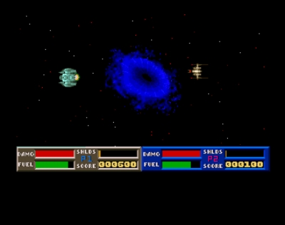 Screen ze hry Space War