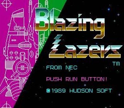 Screen ze hry Blazing Lazers