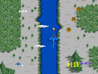 Screen ze hry Dragon Spirit