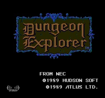 Screen ze hry Dungeon Explorer