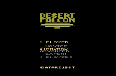 Screen ze hry Desert Falcon