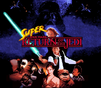 Screen ze hry Super Star Wars: Return of the Jedi