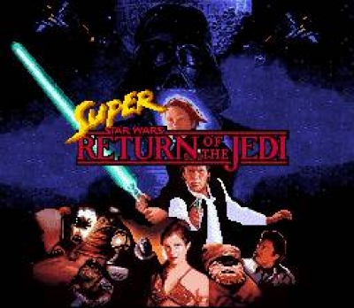 Screen ze hry Super Star Wars: Return of the Jedi