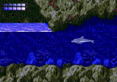 Screen ze hry Ecco the Dolphin