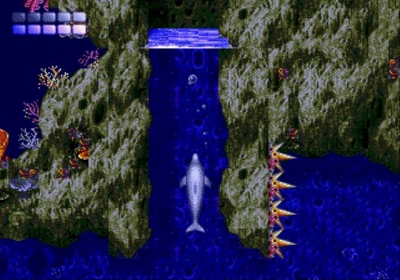 Screen ze hry Ecco the Dolphin