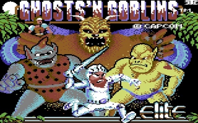 Screen ze hry Ghosts n Goblins