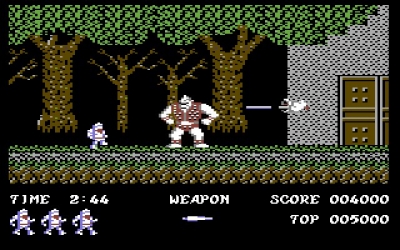 Screen ze hry Ghosts n Goblins