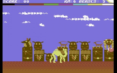 Screen ze hry Revenge of the Mutant Camels