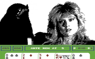 Screen ze hry Samantha Fox Strip Poker