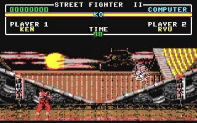 Screen ze hry Street Fighter II