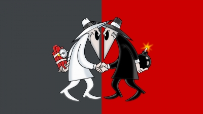 Artwork ke he Spy vs. Spy: The Island Caper