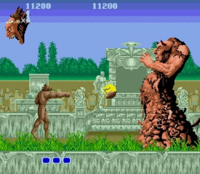 Screen ze hry Altered Beast