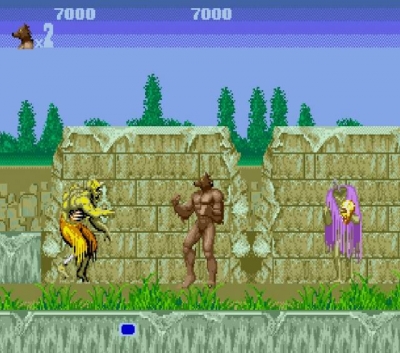 Screen ze hry Altered Beast