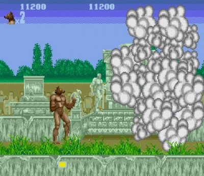 Screen ze hry Altered Beast