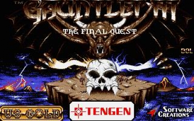 Screen ze hry Gauntlet III: The Final Quest