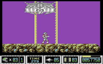 Screen ze hry Turrican II: The Final Fight