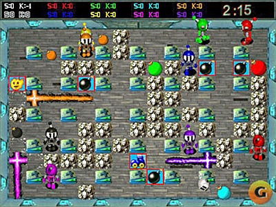 Screen Atomic Bomberman