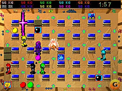 Screen Atomic Bomberman