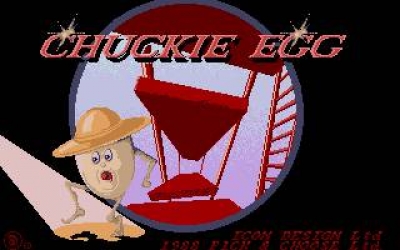 Screen ze hry Chuckie Egg