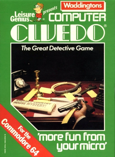 Obal hry Cluedo