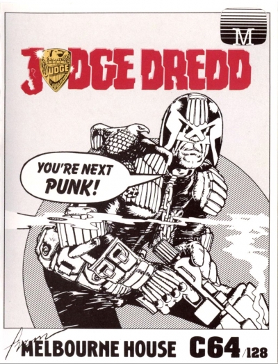 Obal hry Judge Dredd