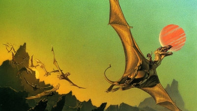 Artwork ke he Dragonriders of Pern