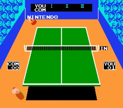 Screen ze hry Ping Pong