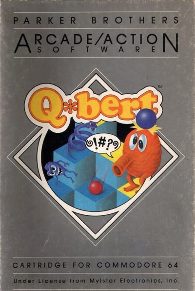 Obal hry Q-bert