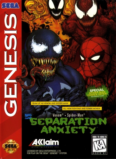 Obal hry Spider-Man & Venom: Separation Anxiety