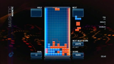 Screen ze hry Tetris