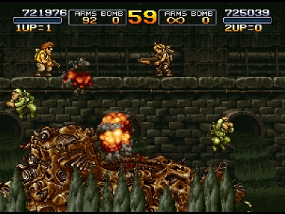 Screen ze hry Metal Slug 2