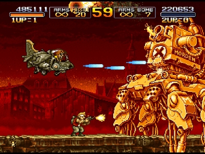 Screen ze hry Metal Slug 2