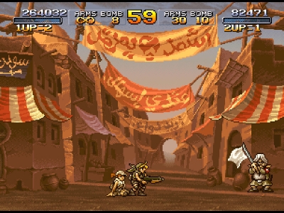 Screen ze hry Metal Slug 2