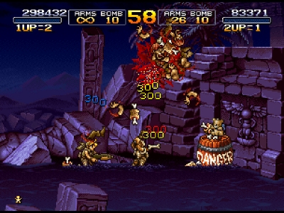 Screen ze hry Metal Slug 2