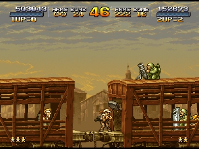 Screen ze hry Metal Slug 2