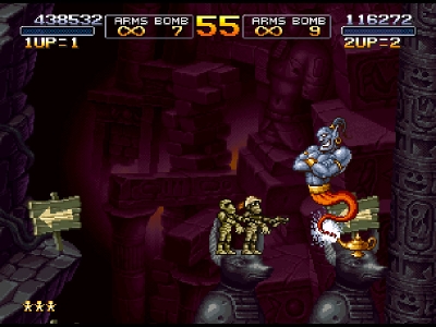 Screen ze hry Metal Slug 2