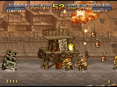 Screen ze hry Metal Slug 2