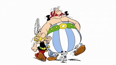 Artwork ke he Asterix and the Great Rescue