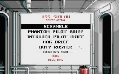 Screen ze hry Flight of the Intruder