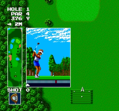 Screen ze hry Power Golf