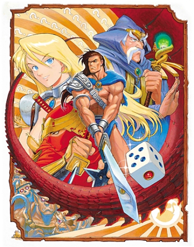 Obal hry Quiz & Dragons: Capcom Quiz Game