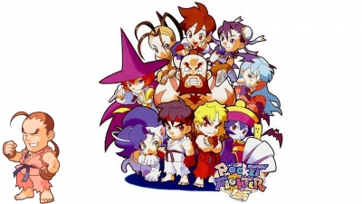 Artwork ke he Super Gem Fighter Mini Mix